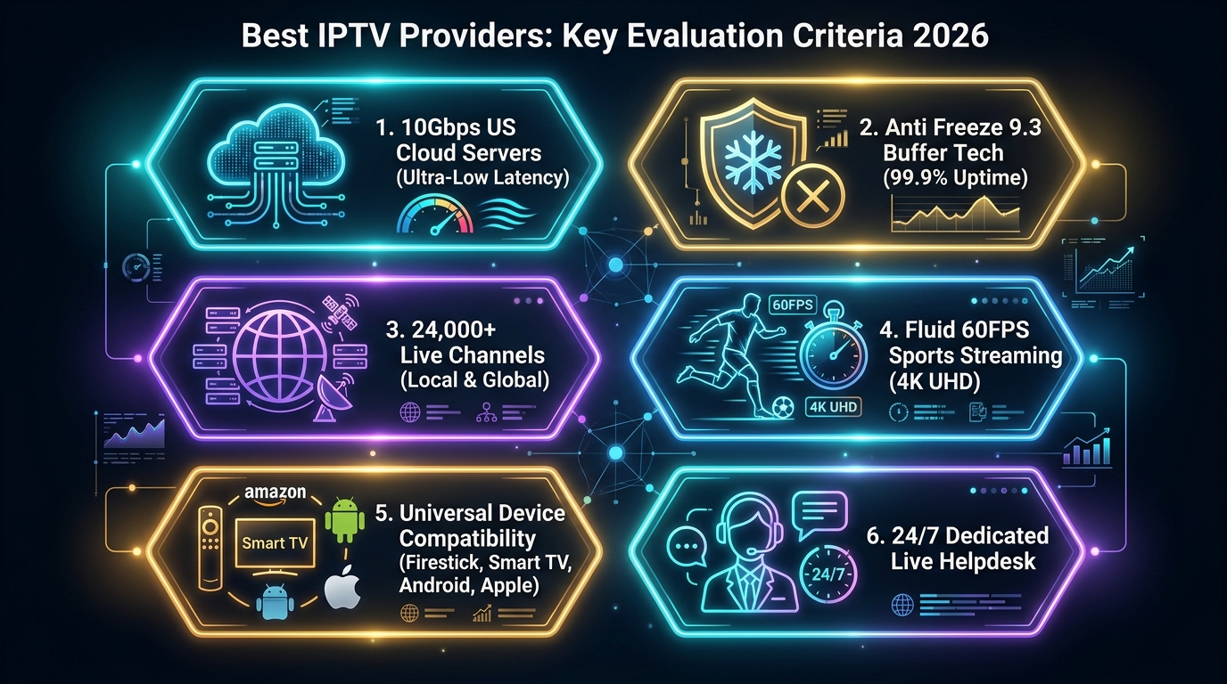 IPTV Providers Evaluation Criteria IPTV Providers Evaluation Criteria
