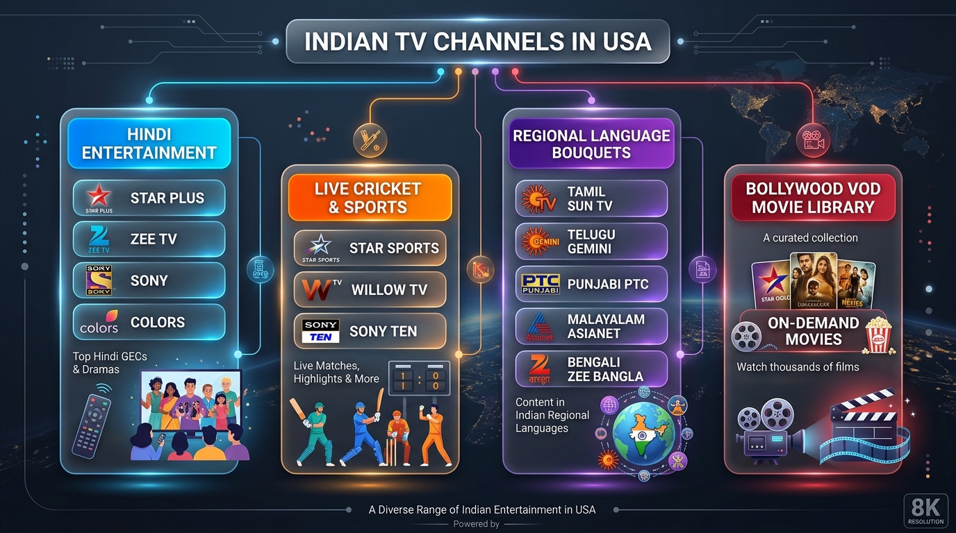 Indian and South Asian Channels Lineup Indian and South Asian Channels Lineup